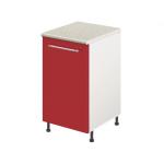 Тумба кухонная напольная со столешницей MODERN ALTO 400*600*850 красный глянец - Изображение 2