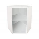Шкаф настенный кухонный с полкой, угловой 600*300*720 MODERN ALTO ваниль глянец - Изображение 2