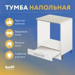 Тумба для духового шкафа cо столешницей «Стиль» 600*600*850 (мрамор), столешница мрамор - Изображение 13