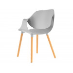 Стул KELA (светло-серый) PP1100GL - Изображение 3