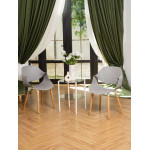 Стул KELA (светло-серый) PP1100GL - Изображение 7