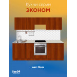 Тумба - подстолье с нижней полочкой, под кухонную мойку Эконом 50*60*82 Орех - Изображение 6