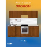 Комплект для кухни: Тумба - подстолье Эконом 50х60, дуб (комплект: мойка, смеситель, гофрированный отвод, крепления) - Изображение 20
