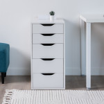 Ингар 5 комод 36x71x53, белый - Изображение 5