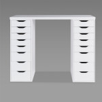 Ингар 2/88 стол письменный 140x106x55, белый - Изображение 2