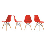 Кухонные стулья Ergozen Eames DSW Pro (4 шт комплект) - Изображение 4