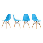 Кухонные стулья Ergozen Eames DSW Pro (4 шт комплект) - Изображение 4