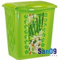 Корзина для белья Райский уголок 60 л.