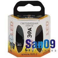 Лампа LED светодиодная GU5.3 "ЭРА" MR16 (220В.) 6/50 Вт. 2700к