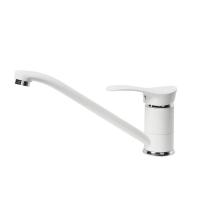 Смеситель для кухни AquaGranitEx C-1040 (331), белый