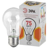 Лампа ЭРА А50 груша 75 Вт. прозр. Е27