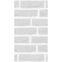 Кухонный фартук (стеновая панель) «Белый кирпич», 3000 мм