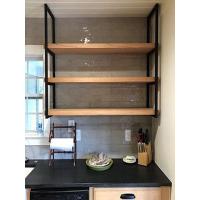 Полка LOFT Fantasy-3 настенно-потолочная 160х30х72 см, тройная (каркас с отступом), ЛДСП / металл