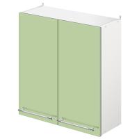 Шкаф настенный кухонный с полкой 600*300*720 MODERN ALTO фисташковый глянец