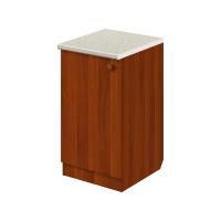 Тумба кухонная напольная со столешницей (ЛДСП) ПС40 Эконом 400*600*850 Орех