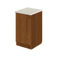 Тумба кухонная напольная со столешницей (ЛДСП) ПС40 Эконом 400*600*850 Дуб