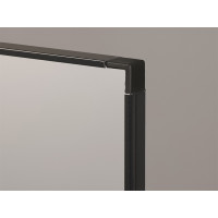 Зеркало интерьерное напольное TAKE IT EASY, акрил, 36×148 см, чёрное