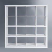 Фора 16 стеллаж 146x146х38, белый