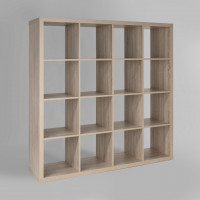 Фора 16 стеллаж 146x146х38, дуб скандинавский