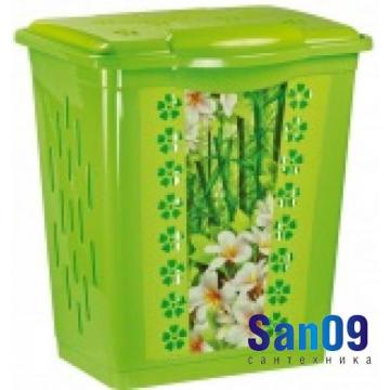 Корзина для белья Райский уголок 60 л.