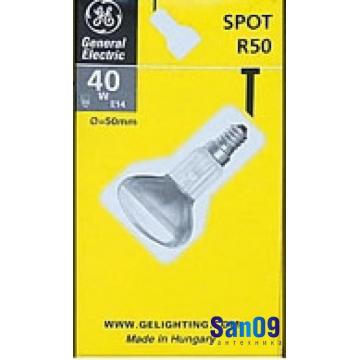 Лампа накаливания зеркальная R50 "General Electric" 40 Вт. Е14