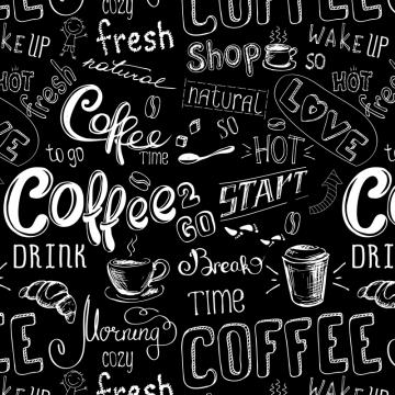 Кухонный фартук (стеновая панель) «Coffee Start», 3000 мм - Изображение 1