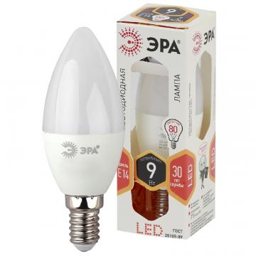 ЭРА Лампа LED smd B35-9/80 Вт. 2700к Е14 - Изображение 1