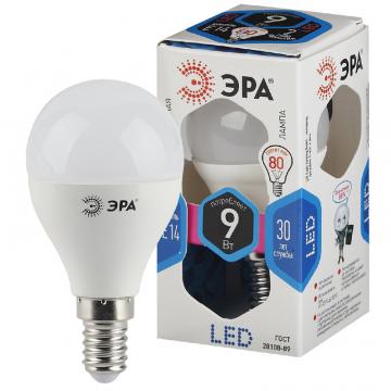 ЭРА Лампа LED smd P45-9/80 Вт. 4000к Е14 - Изображение 1
