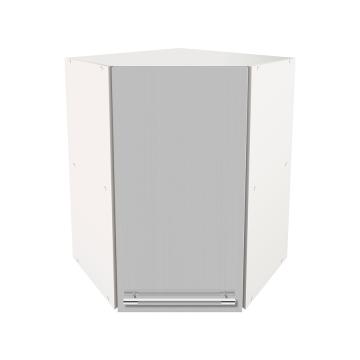 Шкаф настенный кухонный с полкой, угловой 600*300*720 MODERN ALTO сталь глянец - Изображение 1