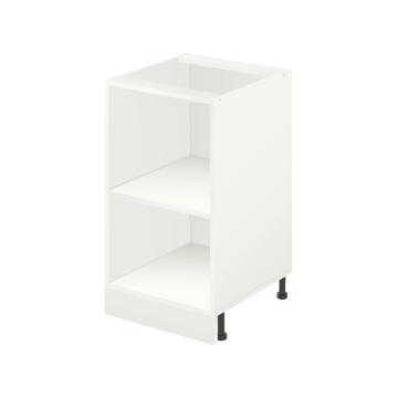 Корпус тумбы кухонной напольной с выдвижным ящиком без фасадов 400*565*850, белый - Изображение 1