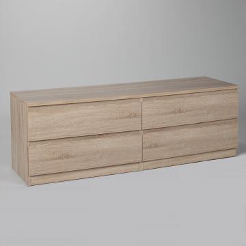 МАЛЬТА комод 4 ящика 160х54 сонома RU - Изображение 1